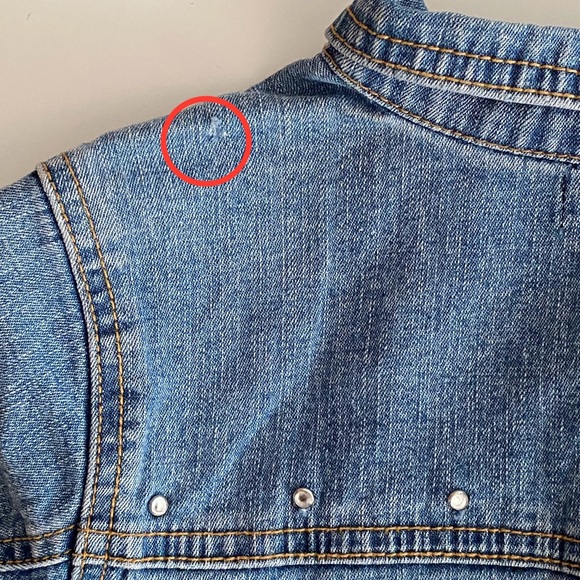 Skechers Vintage 00's y2k Long Sleeves Denim Jean Dress Girl's Size 6 - Picture 7 of 16